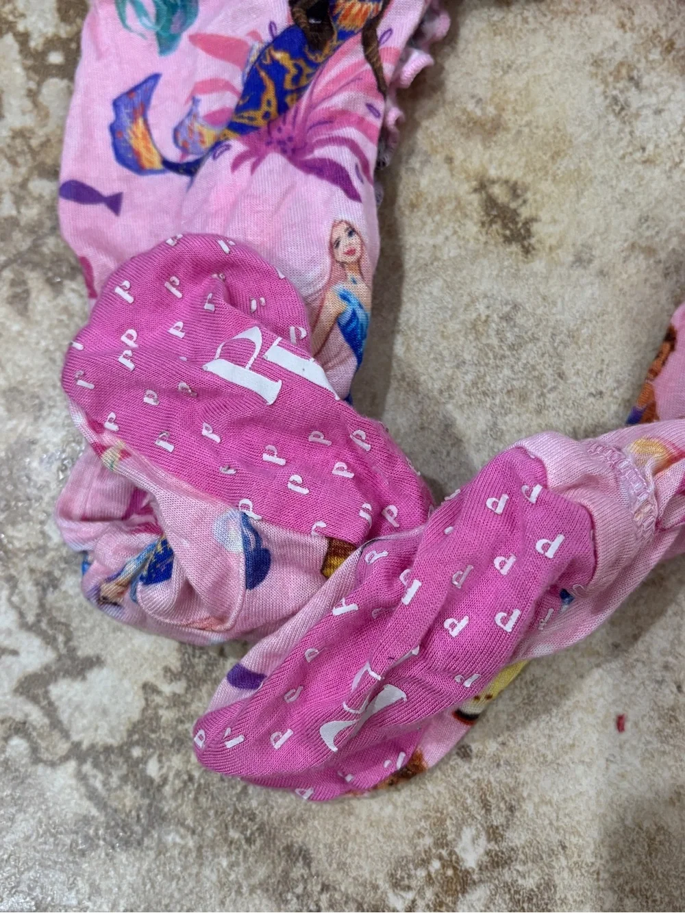 Posh Peanut Disney The Little Mermaid Pink Sleeper